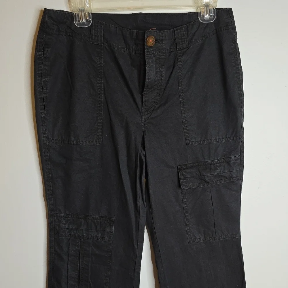 Free People Black Cargo Pants- URBAN OUTFITTERS Sz 6
